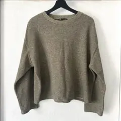 zara リラックスフィットニット