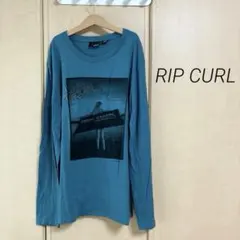 RIP CURL 長袖Tシャツ プリントTシャツ　M