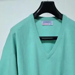 Ballantyne カシミヤ100 Vネック ニット バランタイン 80s