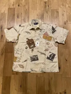 90s ラルフローレン VINTAGE CAMP ヘミングウェイ 開襟シャツ - メルカリ