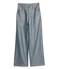 LONG STRAIGHT FOIL DENIM 25 AMERIのサムネイル