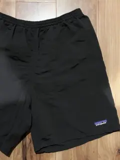 patagonia バギーズショーツ パタゴニア 7インチロングブラック