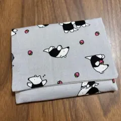 ポケットティッシュケース（ポケット・ふた付き）、ハンドメイド、アリクイ、バク