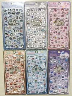 《正規品》 プチドロップステッカー 6点セット ♬