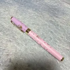 ムーミン オリジナル万年筆 非売品　ピンク ゴールドのサムネイル