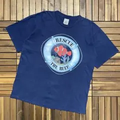 USA製 Alore クルーネック 半袖 Tシャツ カクレクマノミのサムネイル