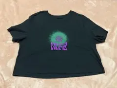 NIKE グラフィック クロップド丈　Tシャツ ブラック L