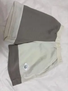 コットン混紡 半ズボン ベージュブラウン 120cm