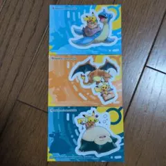 ポケモンセンターオンライン ステッカー 3枚セット