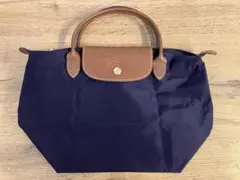 新品同様】ロンシャン ル プリアージュ S トートバッグ ハンド ナイロン 紫