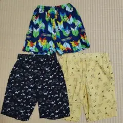 ユニクロ　ポケモン　リラコ　ステテコ　ハーフパンツ　短パン　パジャマ