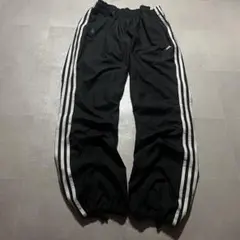 archive adidas nylon truck pants L y2k 黒