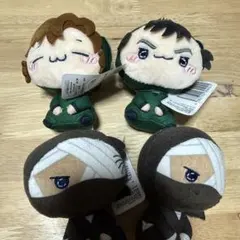 忍たま乱太郎 もちぴこマスコット 4点セット