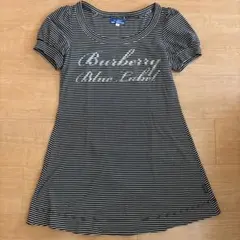 Burberry Blue Label ストライプ 半袖チュニック