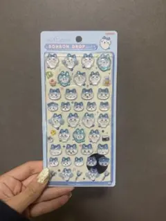 ちいかわハチワレ ボンボンドロップシール