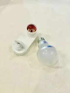 ELPA 人感センサーソケット SA-H26JB 電球付き