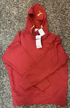 ヒットユニオン製　PUMA PXF182S 赤 フード付きパーカー サイズO