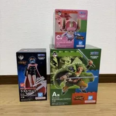 ワンピース一番くじ　軍子　ゾロ　チョッパー　おまけ付き　エルバフ ワンピース一番くじ 軍子 ゾロ チョッパー おまけ付き エルバフ - メルカリ