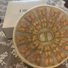 Dior 蝶々刺繍 ラウンドポーチのサムネイル