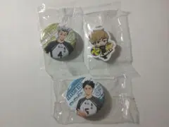 ハイキュー　コラボ くら寿司 缶バッジ＆めじるしチャーム