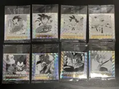 ドラゴンボール40周年記念 ウエハースシール 8枚