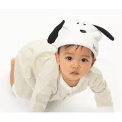 新品未使用　スヌーピー 帽子 赤ちゃん 40〜44cm
