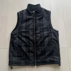 美品　BURBERRY GOLF バーバリー ベスト ジップアップ ノバチェック BURBERRY GOLF ベスト ノバチェック ジップアップ - トップス安い