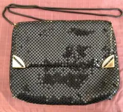黒メッシュショルダーバッグ