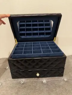 【新品未使用】ジュエリーボックス 大容量 31cm アクセサリーケース 4段