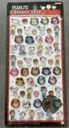 【正規品】 スヌーピー ボンボンドロップシール ミニ スヌーピー＆フレンズ