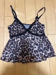 ヒョウ柄 キャミソール
