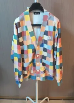 WIND AND SEA サガラワッペン レタード カーディガン XL ネイビー