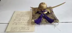 伊達の兜飾り鋳物製のサムネイル