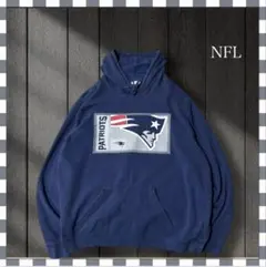 2429/NFLニューイングランドペイトリオッツ パーカープルオーバーXL