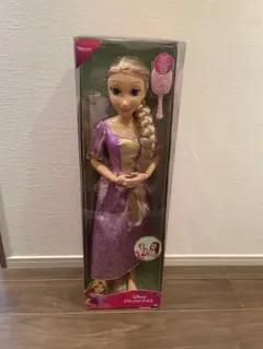 ラプンツェル 特大81cm ドール 未使用 ブラシ付き ディズニープリンセス