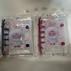 きゅるる シール帳 2セット　クリアシール帳