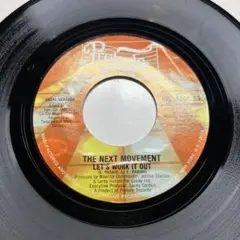 7インチ　The Next Movement / Let's Work It