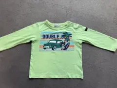 ミキハウス　ダブルビー　長袖　Tシャツ　90cm グリーン　トップス