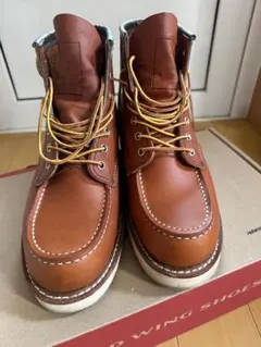 Red Wing 875 半円犬タグ 10EE 赤茶色 純正新品ソール レア物 - メルカリ