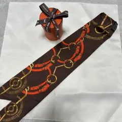 HERMES ツイリー スカーフ ブラウン系のサムネイル