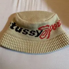 Stussy ニット帽 ベージュ
