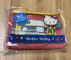 サンリオキャラクターズ ヴィンテージレトロ クリアカセット風ポーチ ハローキティ