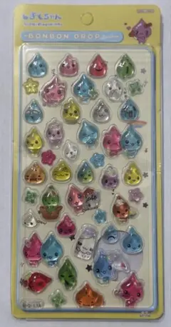 しずくちゃん　ボンボンドロップシール　BONBON DROP シール　F