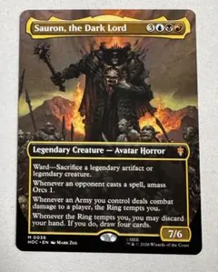 冥王、サウロン MTG 日本語版 サージfoil - メルカリ