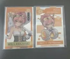 デレマス 城ヶ崎美嘉　渋谷　magnet ぴにゃこら太の伝説　カード　チェキ