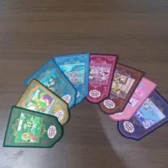 ディズニーキャラクター ワッペンアクセサリー 8個セット