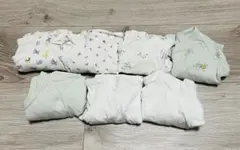 アカチャンホンポ 新生児肌着 短肌着7点セット