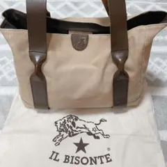 【IL BISONTE イルビゾンテ 】キャンパスバッグ マチたっぷり