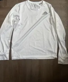 adidas RUNNING 長袖Tシャツ ホワイト