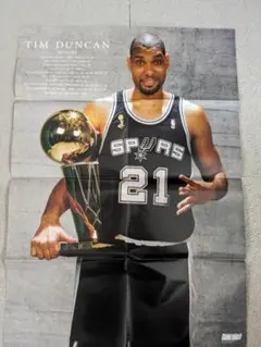 【No33】NBAポスター [表]ダンカン優勝 [裏]デュラント